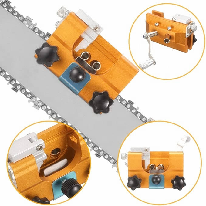 Chainsaw Chain Sharpening Jig