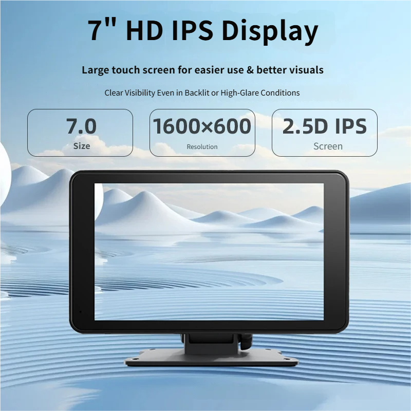One Screen Shades, Dual Views Unfold. 🚗✨ Your Car's HD Entertainment Display.