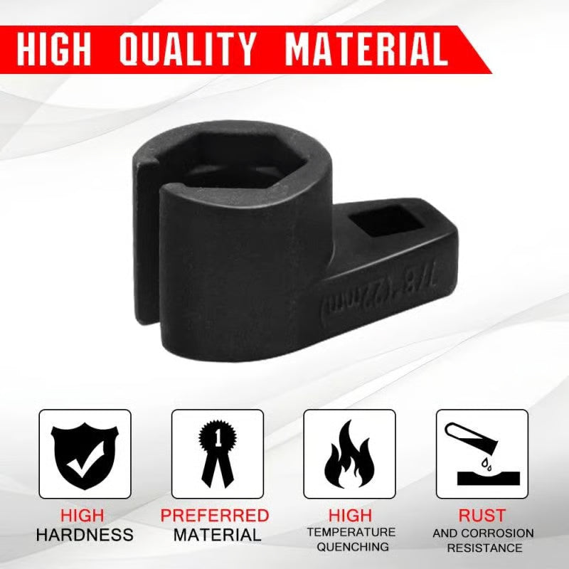 📢📢50% OFF! ⏳ Automotive O₂ Sensor Offset Socket & Thread Chaser 5-Piece Set – CR-V Steel, Side Cutout Design & Universal Fit for Fast, Safe Repairs! 🔧🚗
