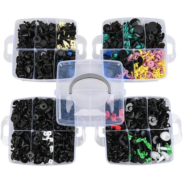 925pcs Car Retainer Clips & Fastener Remover