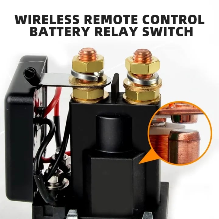 WIRELESS REMOTE CONTROL BATTERY RELAY SWITCH đ