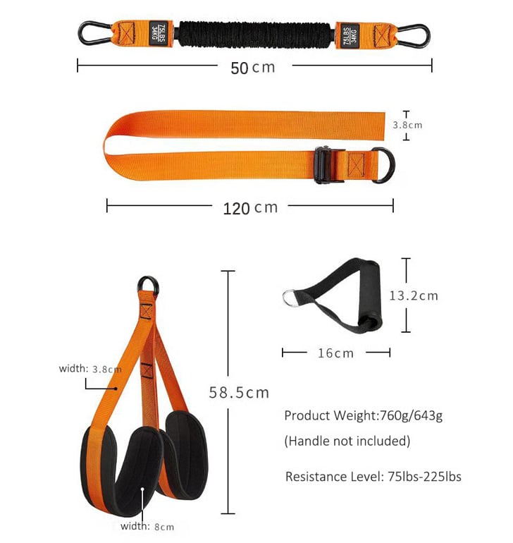 🔥Heavy-duty Pull Up Workout Band(Load capacity: 50 lbs)