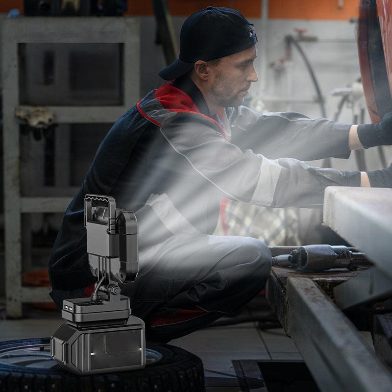 Rotatable LED Work Light – With Dual USB Power Bank Function