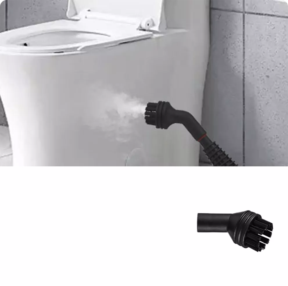 Handheld Pressurized Steam Cleaner with 9 Accessories