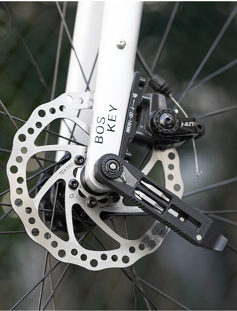 Multi-function Ratchet Tire Lever with Hex Wrench and File Blade