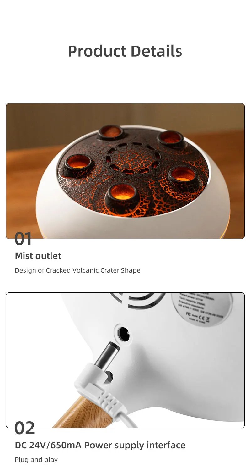 🌊 Dynamic Jellyfish Aroma Diffuser & Humidifier