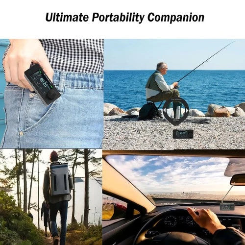 Ultra-compact mini shortwave radio (LSB, USB, AM, FM, HF, SW, MW, VHF)