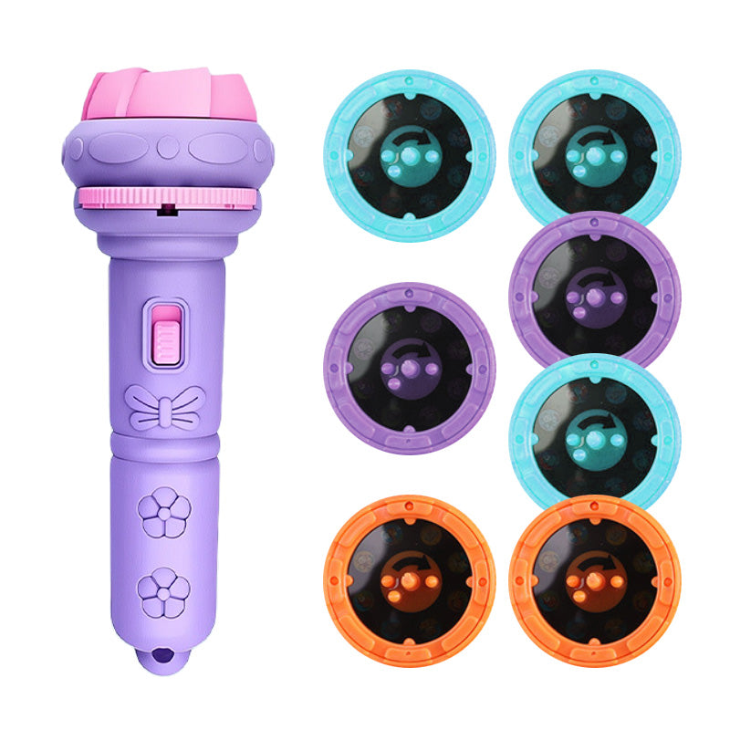 Early Education Projector Torch for Kids 🔦 Click, Project & Learn