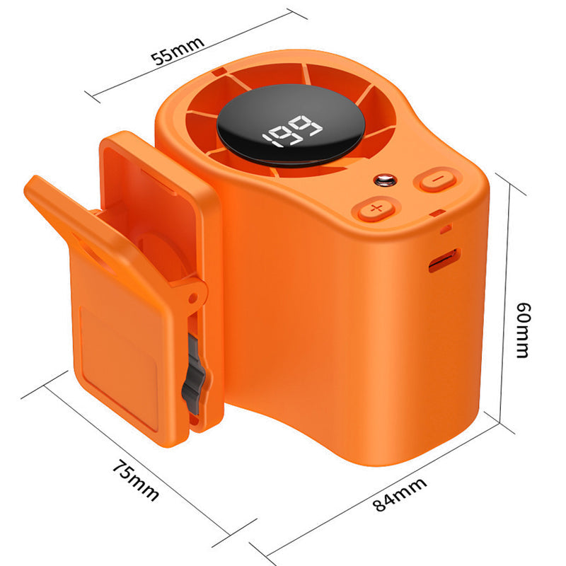 ⏰Hands-Free Personal Cooling Fan with LED Display