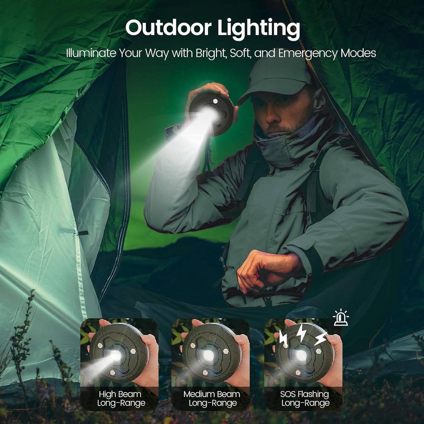Camping Stowable String Light