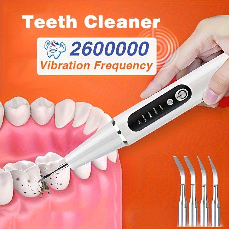 Electric Toothbrush - 🦷 Effectively removes plaque, tartar and stains Prevents cavities, bad breath and gum disease For home use