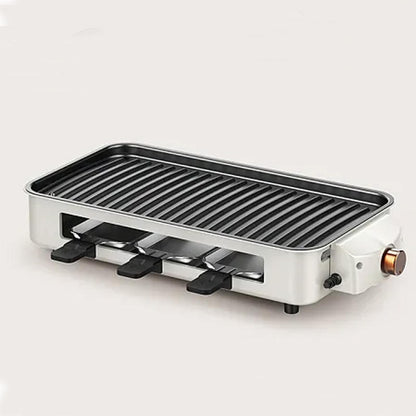 Electric Grill Pan With Barbecue Function Grill Non-Stick Cooking