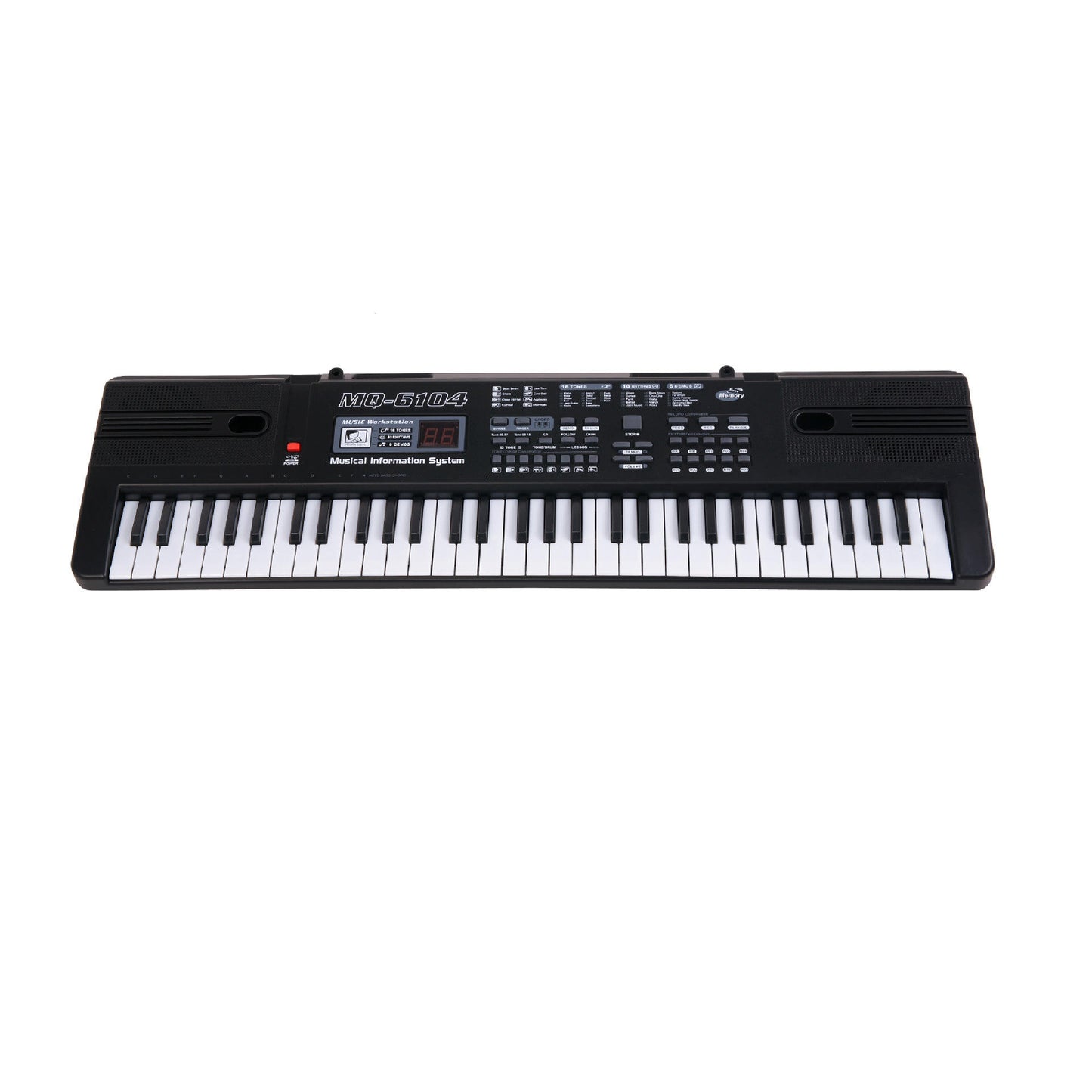 61-key portable digital piano keyboard