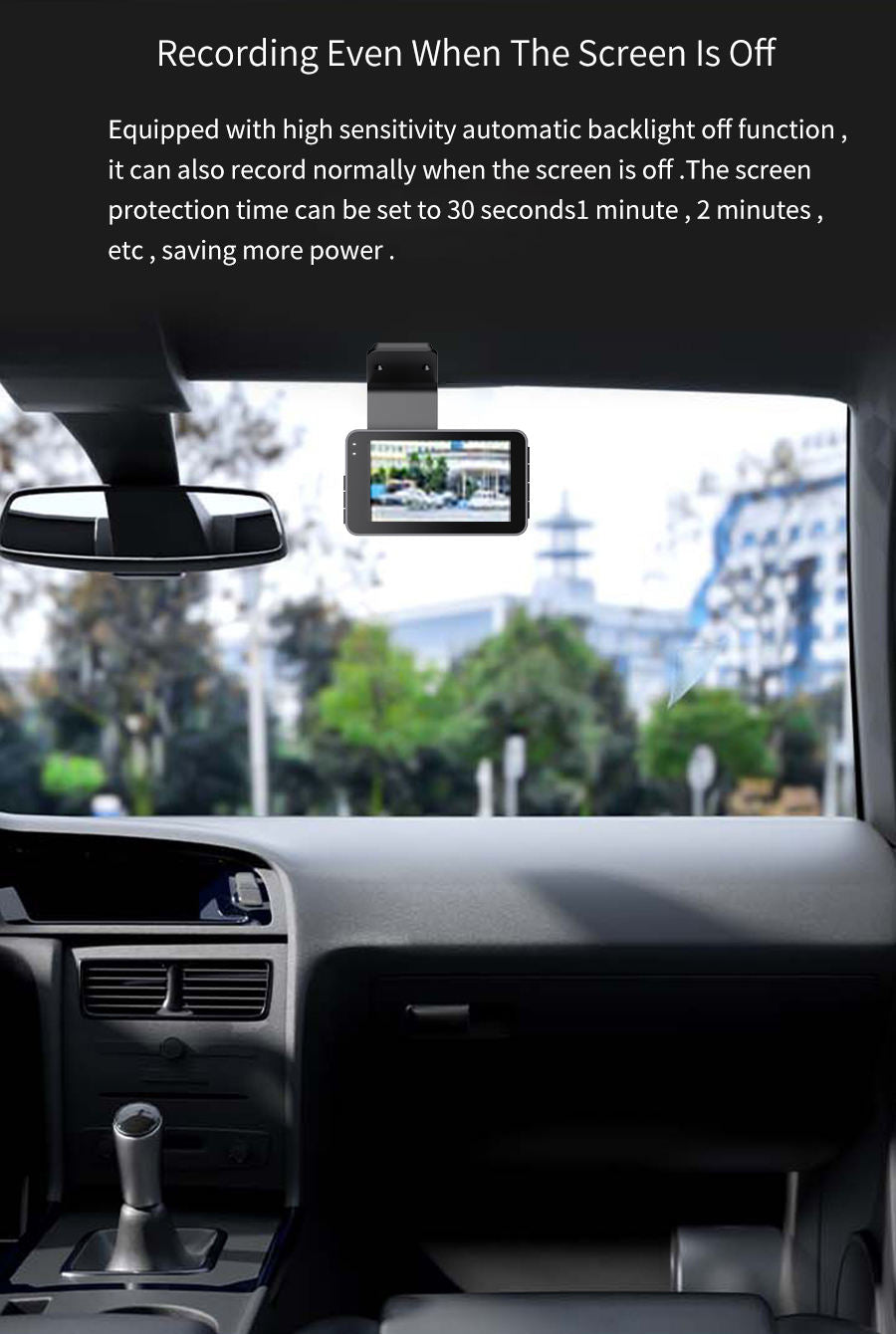 ✨HD Dash Cam with WiFi & GPS
