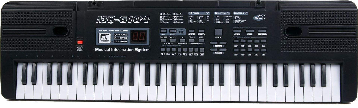 61-key portable digital piano keyboard