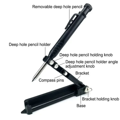 Multifunctional Construction Pencil Tool From -Scriber Tool