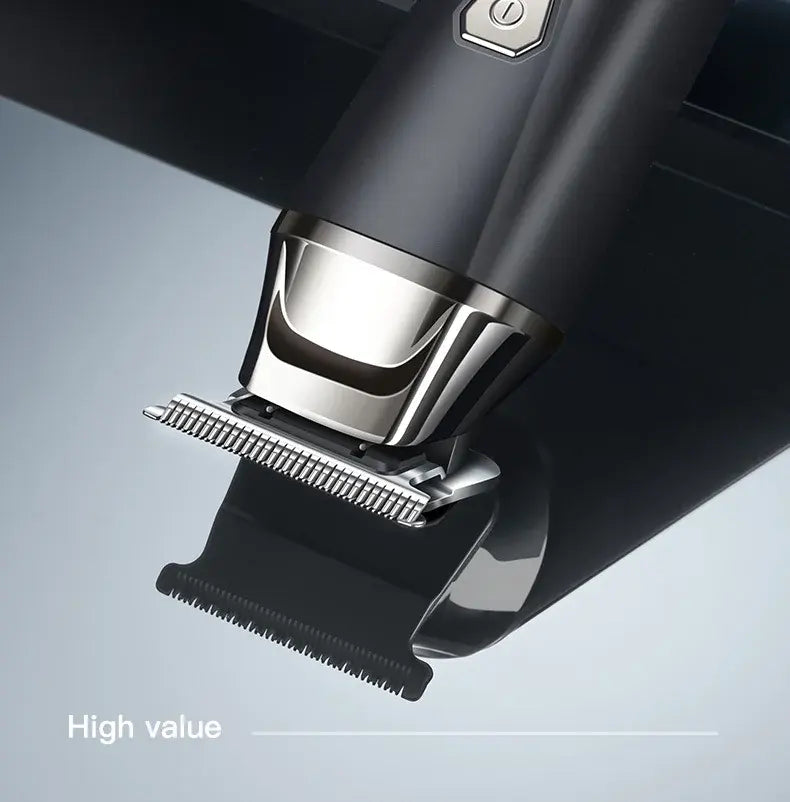 Professional Hair Cutting Machine Grooming Trimmer for Men Finishing Haircut Cordless Clipper Electric Shaver Beard