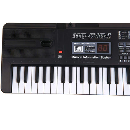 61-key portable digital piano keyboard