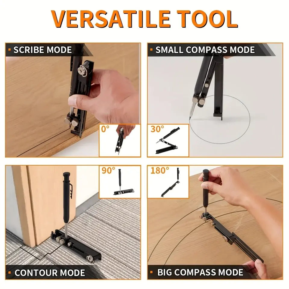 Multifunctional Construction Pencil Tool From -Scriber Tool