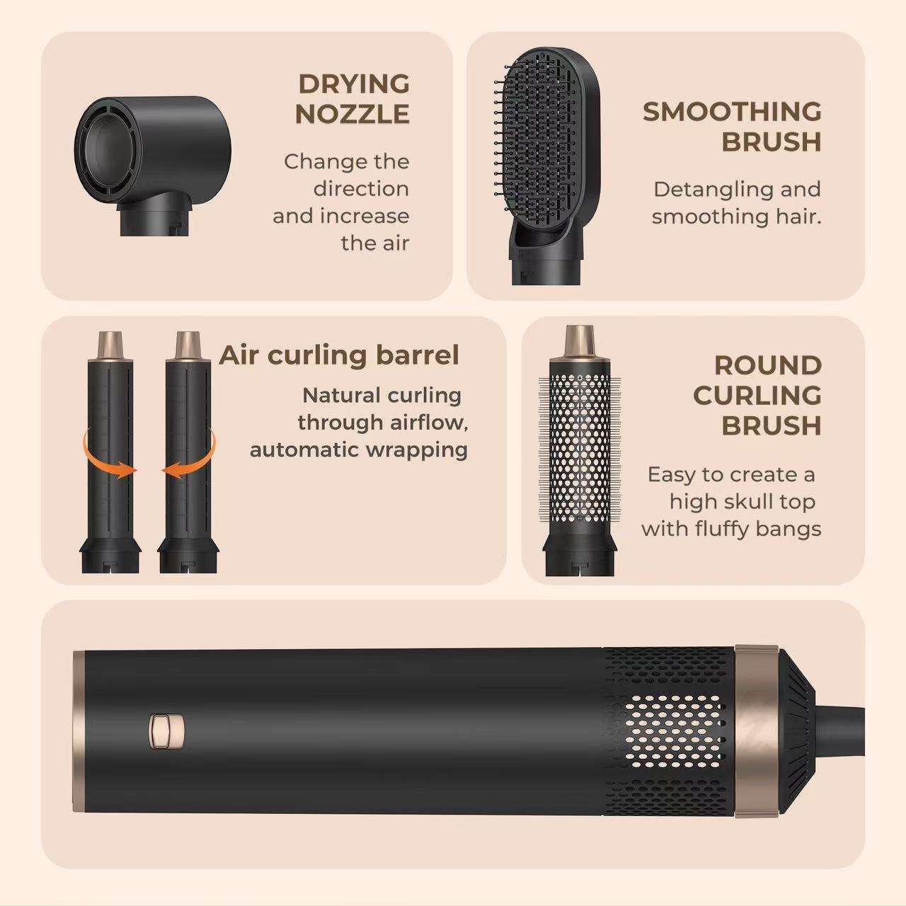 5 In 1 Air Curler Styler