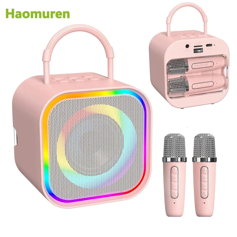 Mini Karaoke Machine for Kids and Adults Portable
