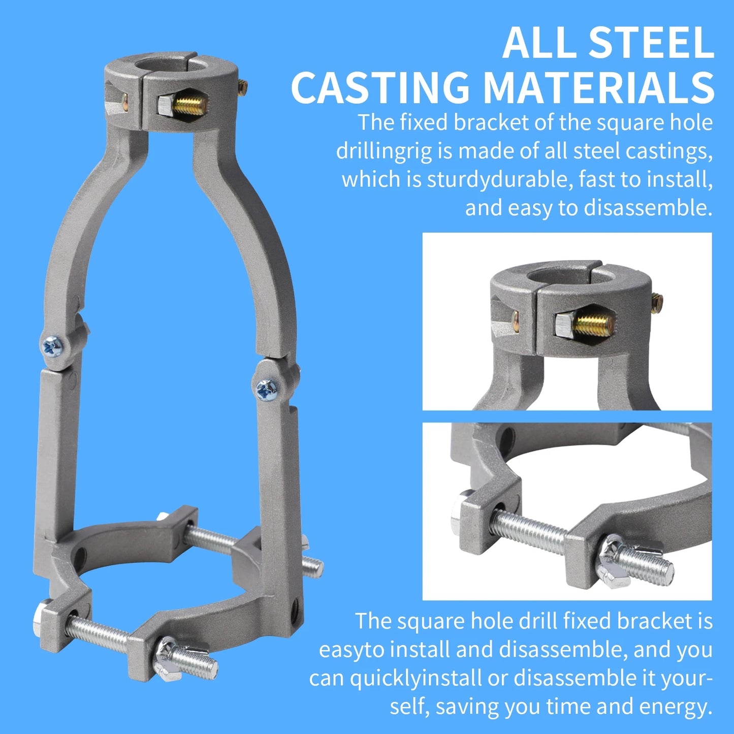 Fixing Bracket For Square Hole Drill