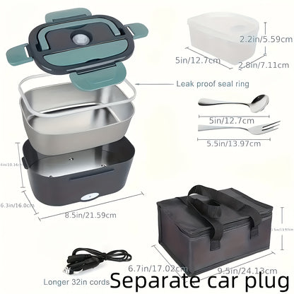 Portable Insulated Heating Student Lunch Box