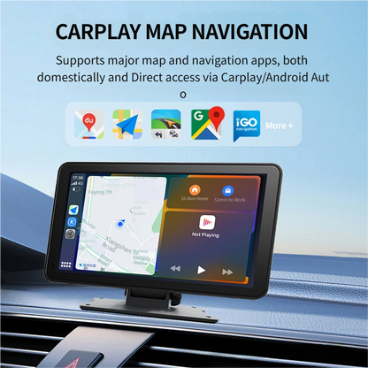 One Screen Shades, Dual Views Unfold. 🚗✨ Your Car's HD Entertainment Display.