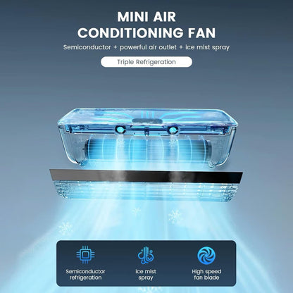 Portable Cooling Air-Conditioning Fan