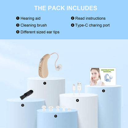 Rechargeable Medical Device Hearing Aid for Ear & Hearing