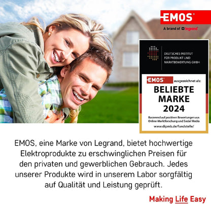 EMOS - Rechargeable LED warning triangle