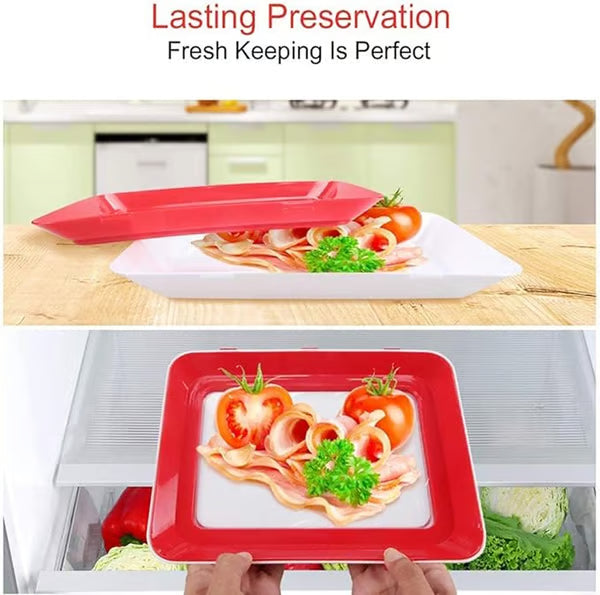 🔥Reusable Food Preserving Tray-Environmentally Friendly Design🥰