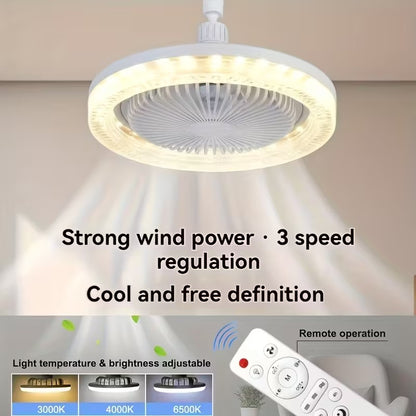 LED Smart Fan Light with Remote Control