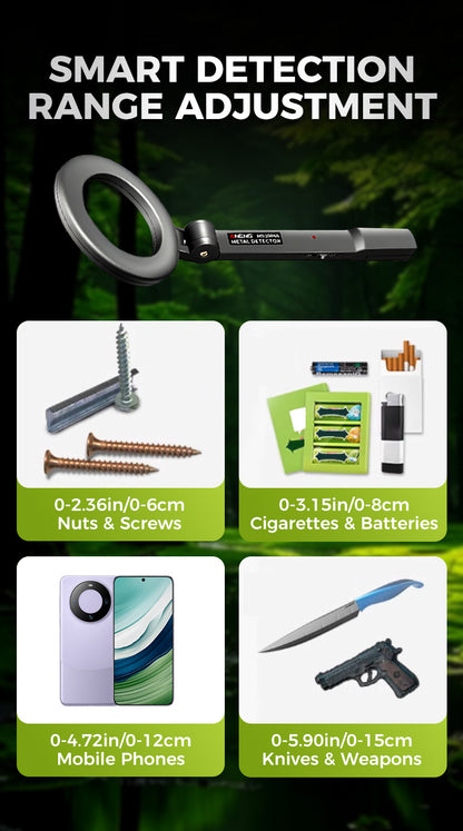 Handheld Metal Detector For Gold & Jewelry