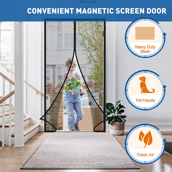 🔥Magnetic Screen Door 2pcs