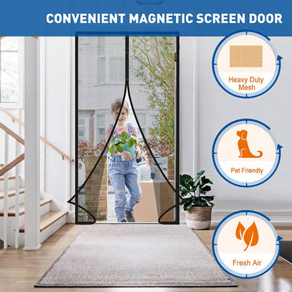 🔥Magnetic Screen Door 2pcs