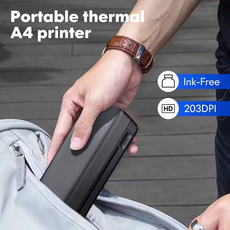 Portable Thermal A4 Printer
