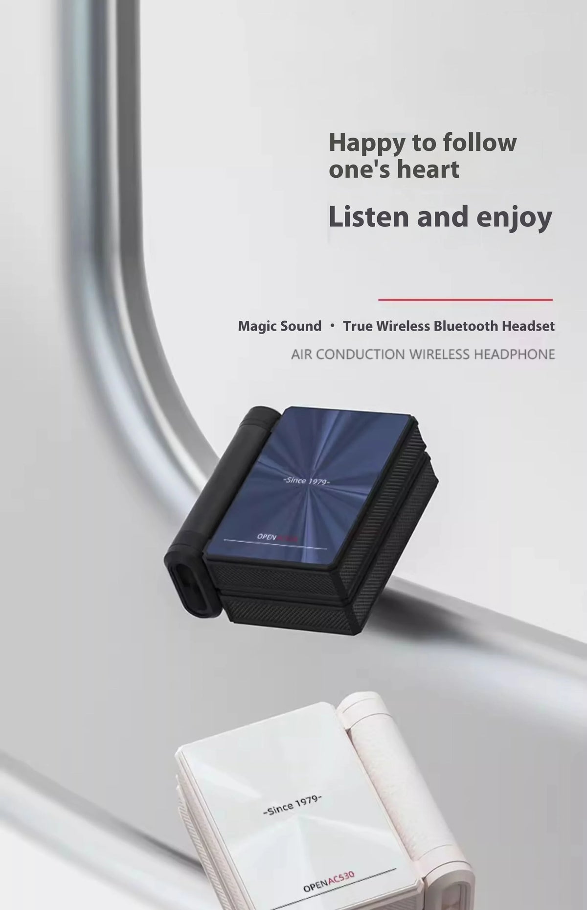 🔥Monster Ear Buds - Headphones Bluetooth with Dual-Fold Design