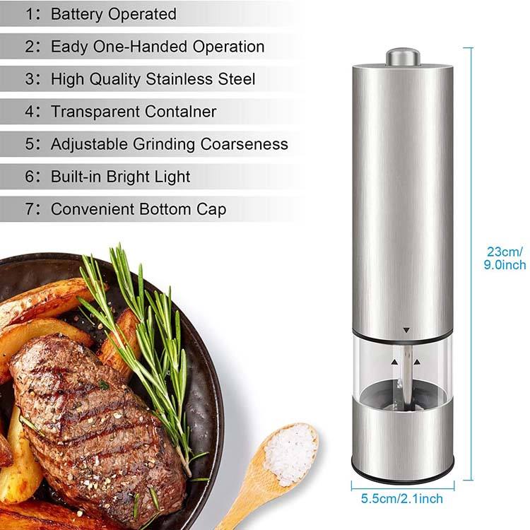 Electric Salt and Pepper Grinder