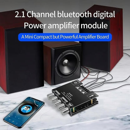🔥 2.1 Channel Bluetooth Audio Receiver Power Amplifier Module🔊