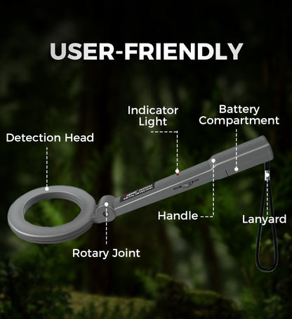 Handheld Metal Detector For Gold & Jewelry