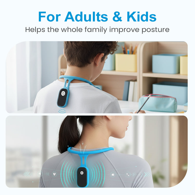 🔥Limited Time Promotion 50% OFF🧑‍⚕️Stop Slouching - 👍Smart Posture Trainer with Vibration Alerts & Angle Sensor for Kids and Adults!