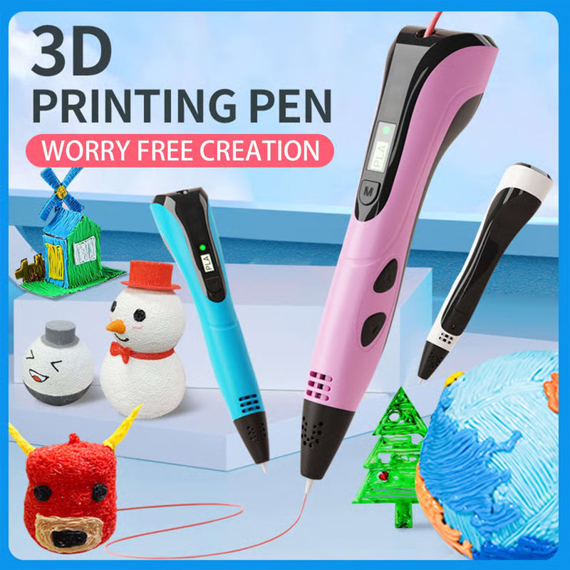 NEW 3D DIY Printing Pen Set for Kids