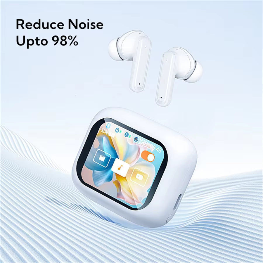 Compact Touch-Control Clear-Sound Earbuds