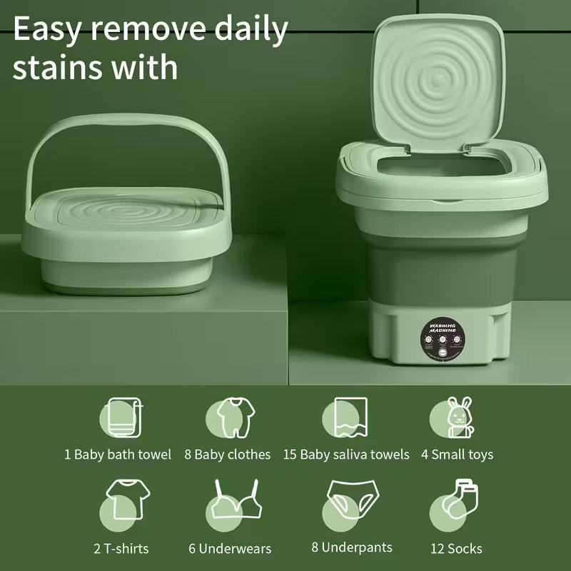 Compact Folding Washing Machine