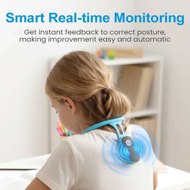 🔥Limited Time Promotion 50% OFF🧑‍⚕️Stop Slouching - 👍Smart Posture Trainer with Vibration Alerts & Angle Sensor for Kids and Adults!