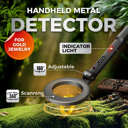 Handheld Metal Detector For Gold & Jewelry