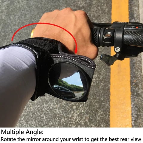 🚴‍♂️Bicycle wrist safety rear view mirror & 🚴‍♂️Ensuring cycling safety