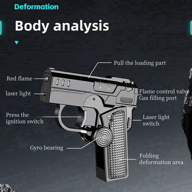 🔥⚡Multifunctional, foldable, windproof lighter