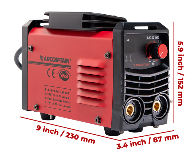 Mini MMA Welder with More Efficient Digital Control System